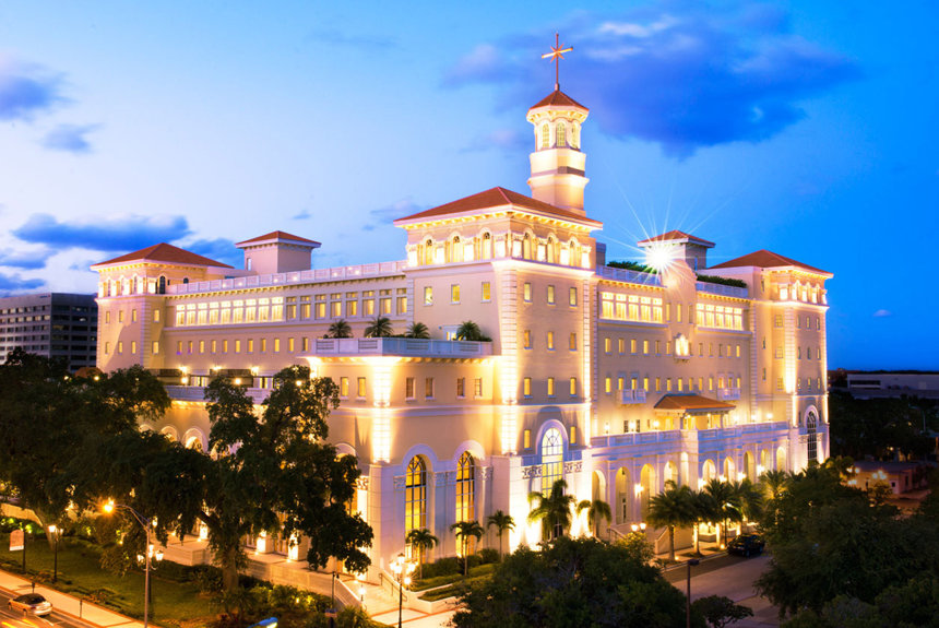 Church of Scientology spiritual headquarters in Clearwater, Florida